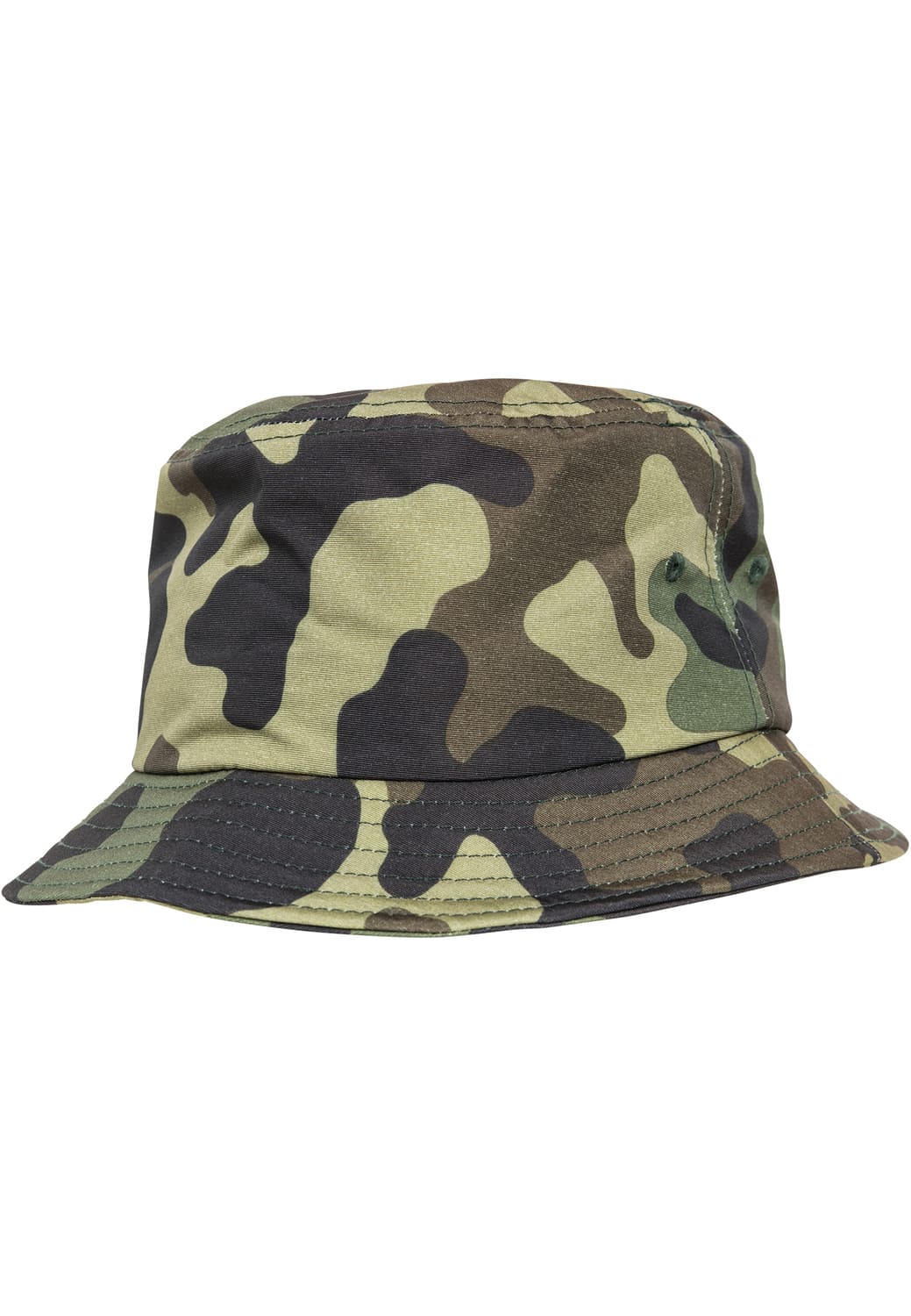 FF-5003CB-00778-0050 Camo Flexfit Fisherman Hat Green Camo