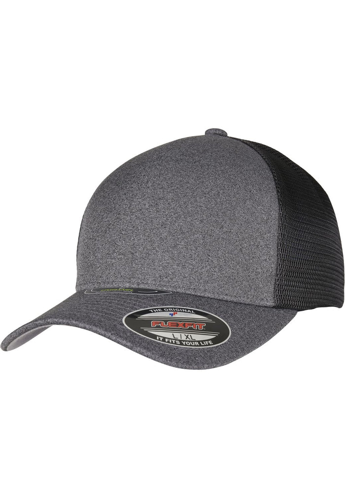 FF-5511UP-00864-0053 Cappellino Unipanel™ Flexfit grigio scuro/nero S/M