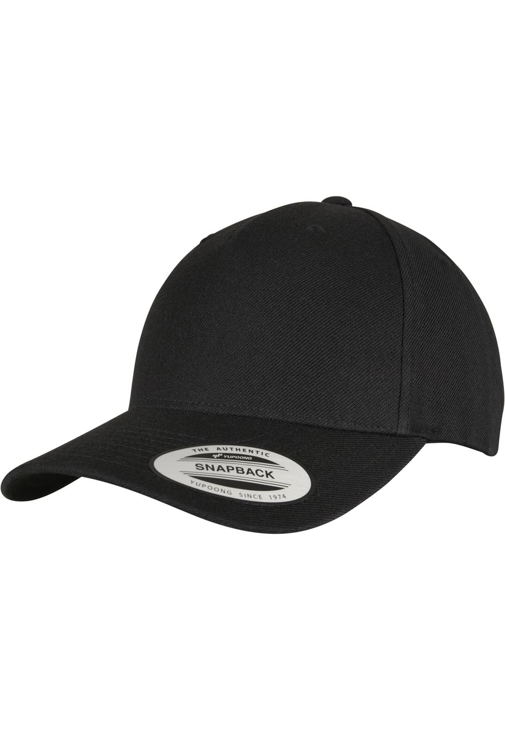 FF-5789M-00007-0050 Cappellino snapback 5-Panel Premium curved visor Flexfit nero