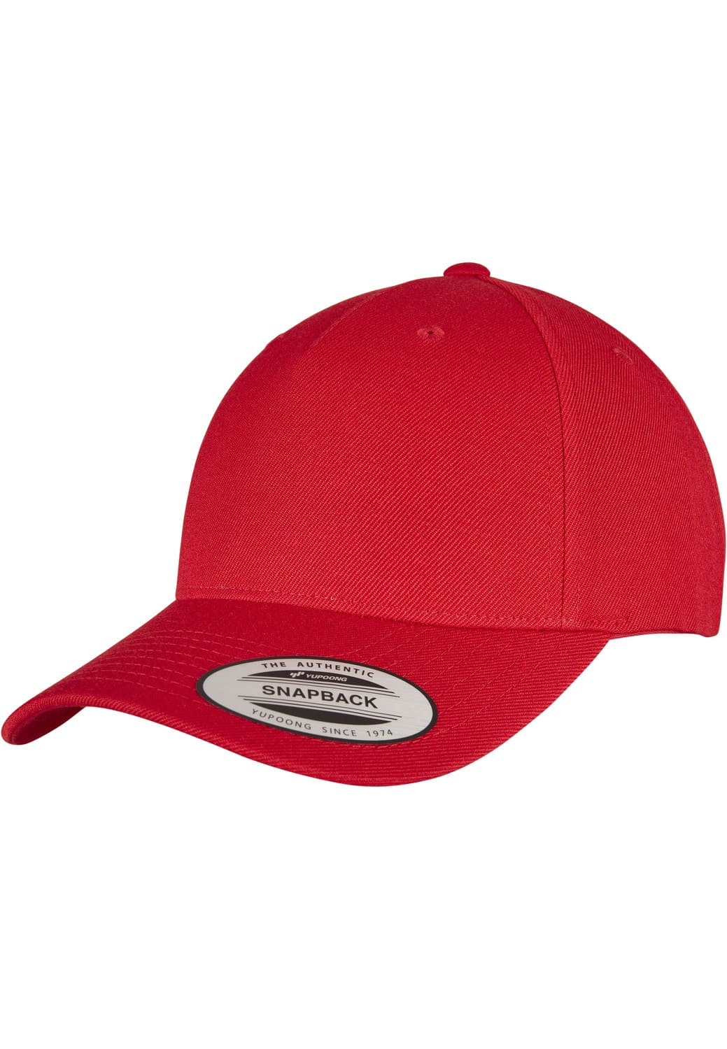 FF-5789M-00199-0050 Cappellino snapback 5-Panel Premium curved visor Flexfit rosso