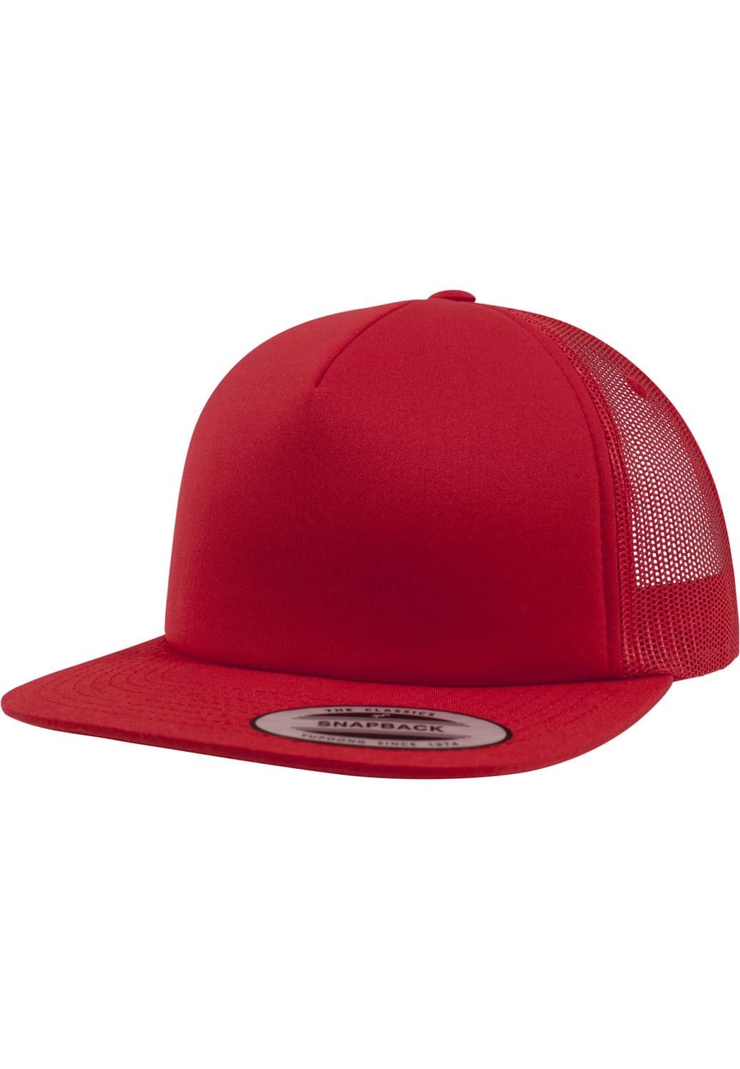 FF-6005FF-00199-0050 Red Foam Flexfit trucker cap