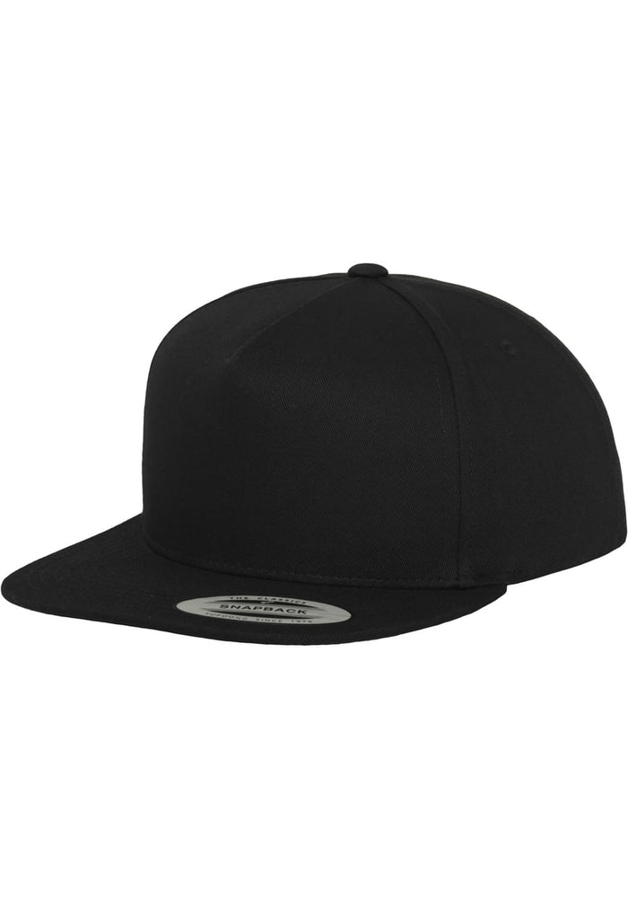 FF-6007-00017-0050 Cappellino snapback Classic 5 Panel Flexfit nero/nero