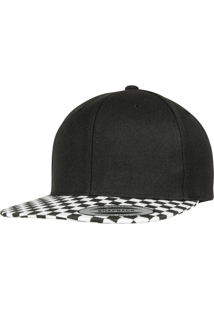FF-6089CB-00826-0050 Cappellino snapback Checkerboard Flexfit nero/bianco