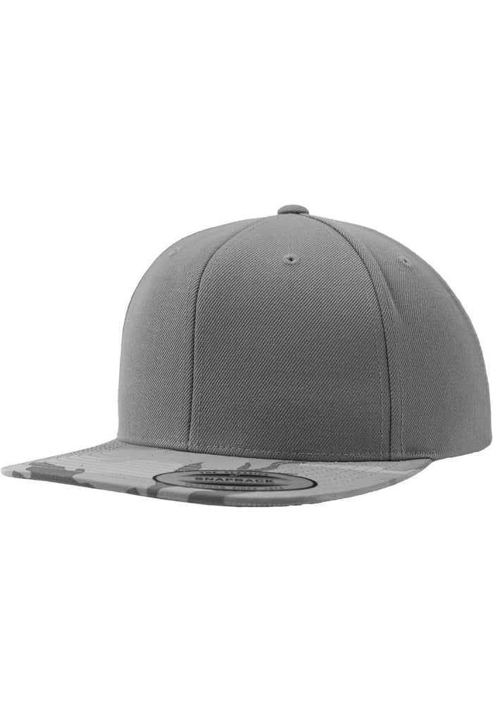 FF-6089CV-00774-0050 Cappellino snapback Camo Visor Flexfit argento camo