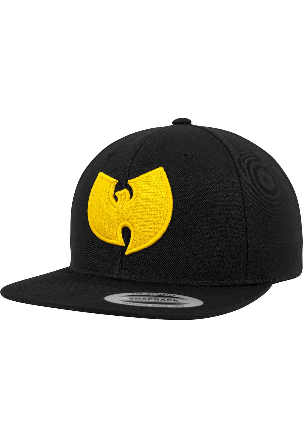 WU004-00007-0050 Wu-Wear Logo Snapback Cap Black