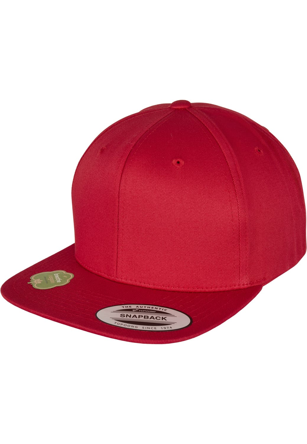 FF-6089OC-00199-0050 Red Organic Cotton Flexfit snapback cap