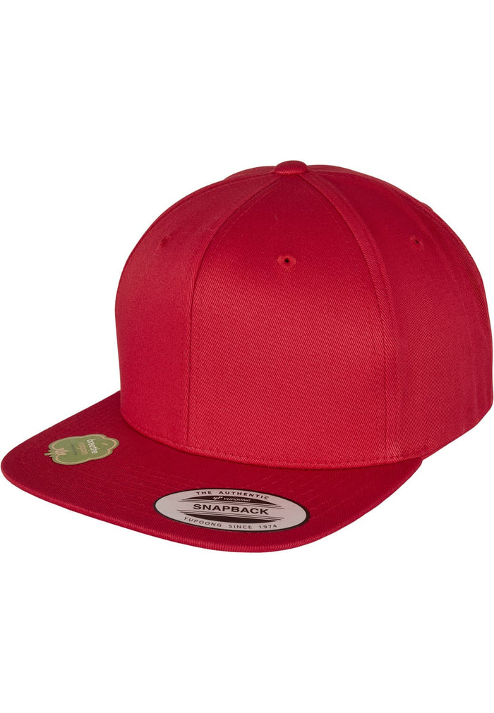 FF-6089OC-00199-0050 Cappellino snapback Organic Cotton Flexfit rosso