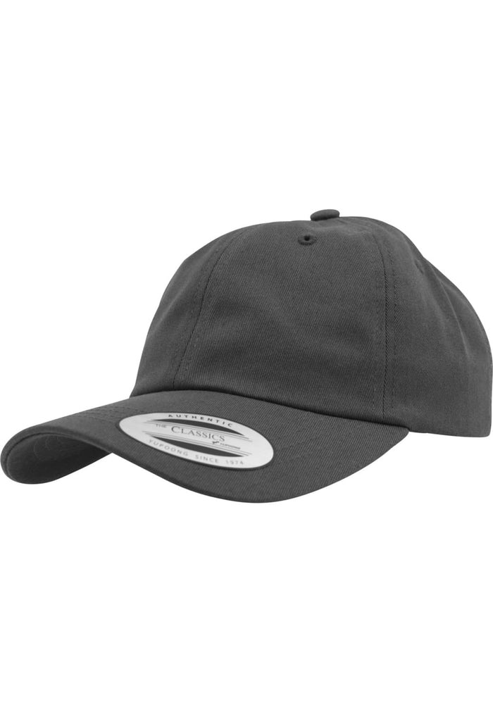 FF-6245CM-00094-0050 Cappellino Low Profile Cotton Twill Flexfit grigio scuro
