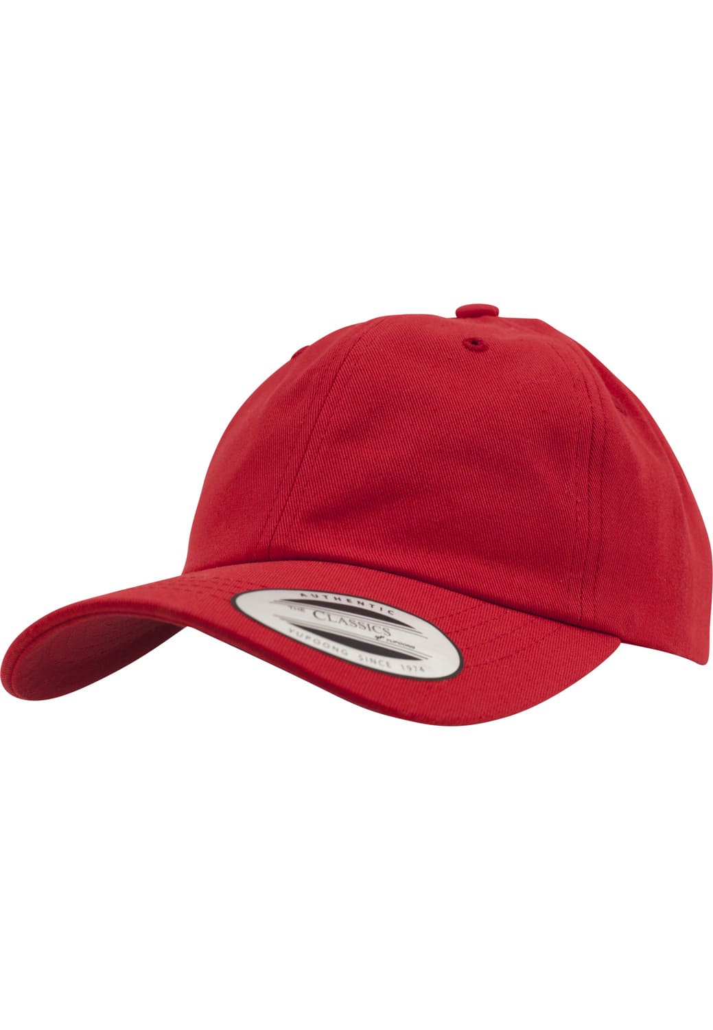 FF-6245CM-00199-0050 Low Profile Cotton Twill Flexfit cap red