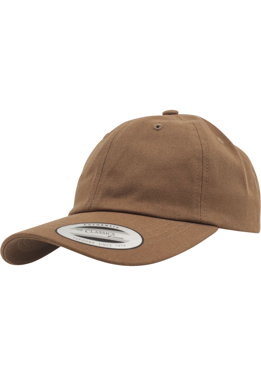 FF-6245CM-00773-0050 Low Profile Cotton Twill Flexfit tan cap