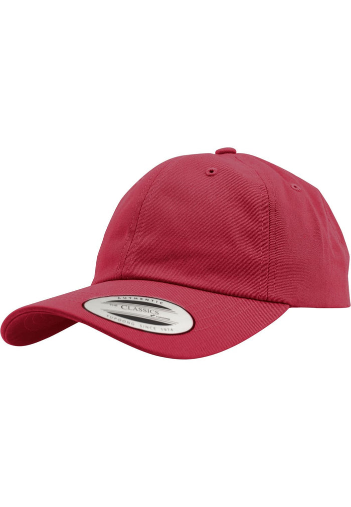 FF-6245CM-01072-0050 Cappellino Low Profile Cotton Twill Flexfit cranberry