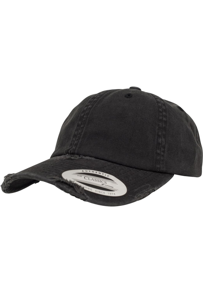 FF-6245DC-00007-0050 Cappellino Low Profile Destroyed Flexfit nero