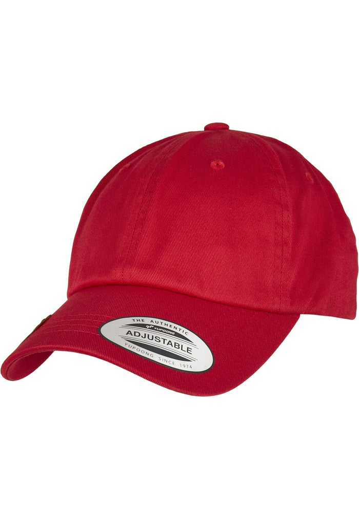 FF-6245OC-00199-0050 Cappellino Low Profile Organic Cotton Flexfit rosso