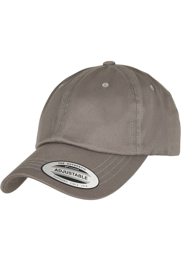 FF-6245OC-03052-0050 Cappellino Low Profile Organic Cotton Flexfit grigio chiaro