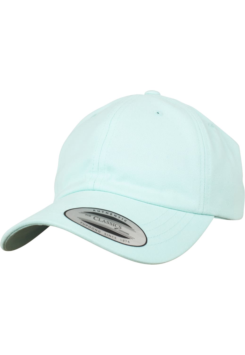 FF-6245PT-01123-0050 Cappellino Dad Hat Peached Cotton Twill Flexfit diamond blu