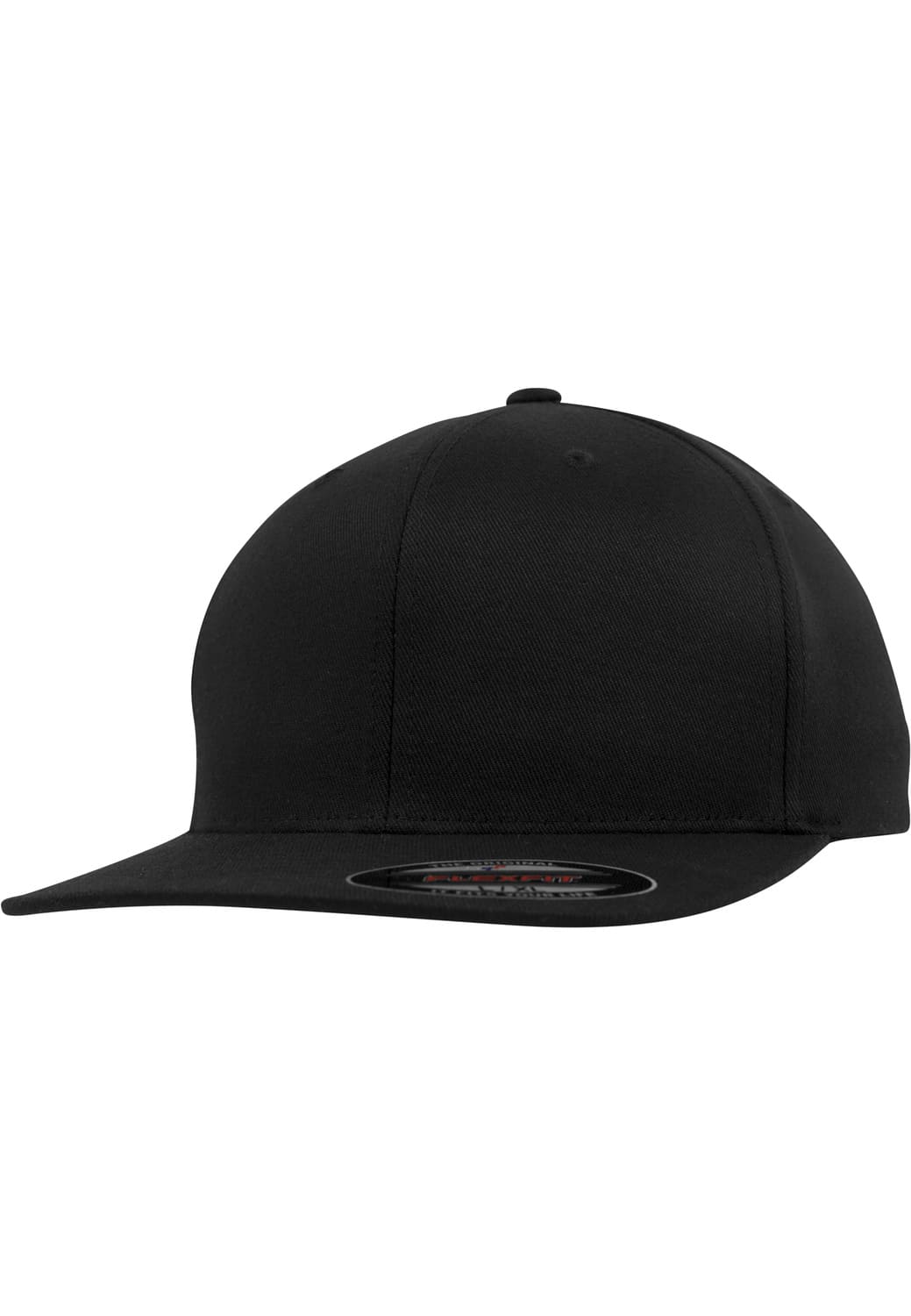 FF-6277FV-00007-0053 Flat Visor Flexfit cap black S/M