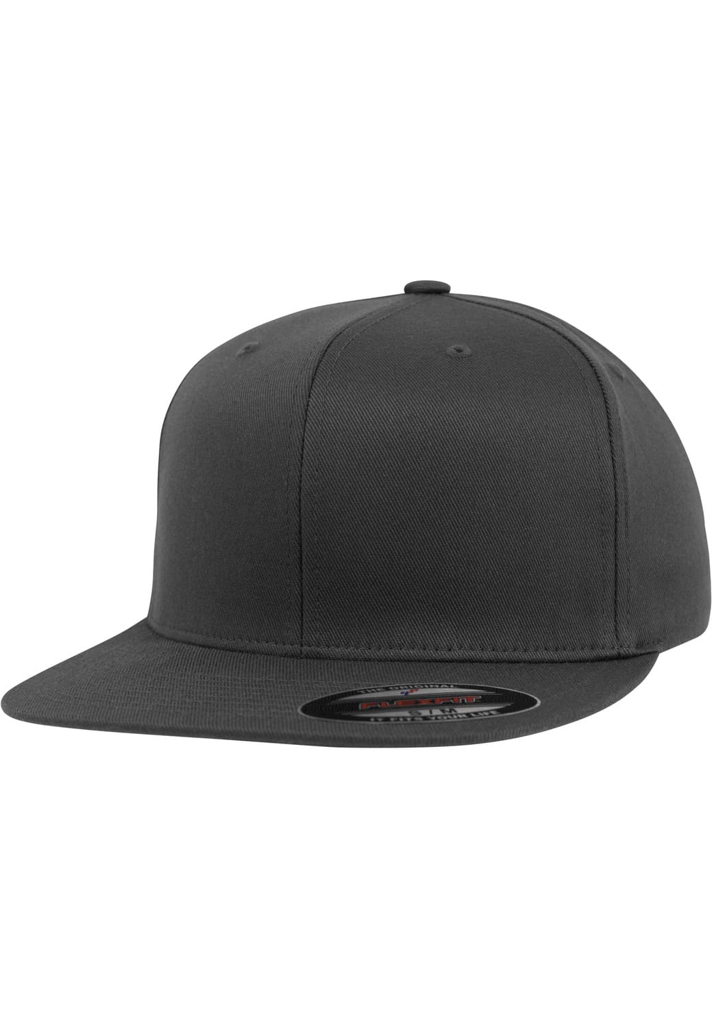 FF-6277FV-00094-0053 Flat Visor Flexfit Cap Dark Grey S/M
