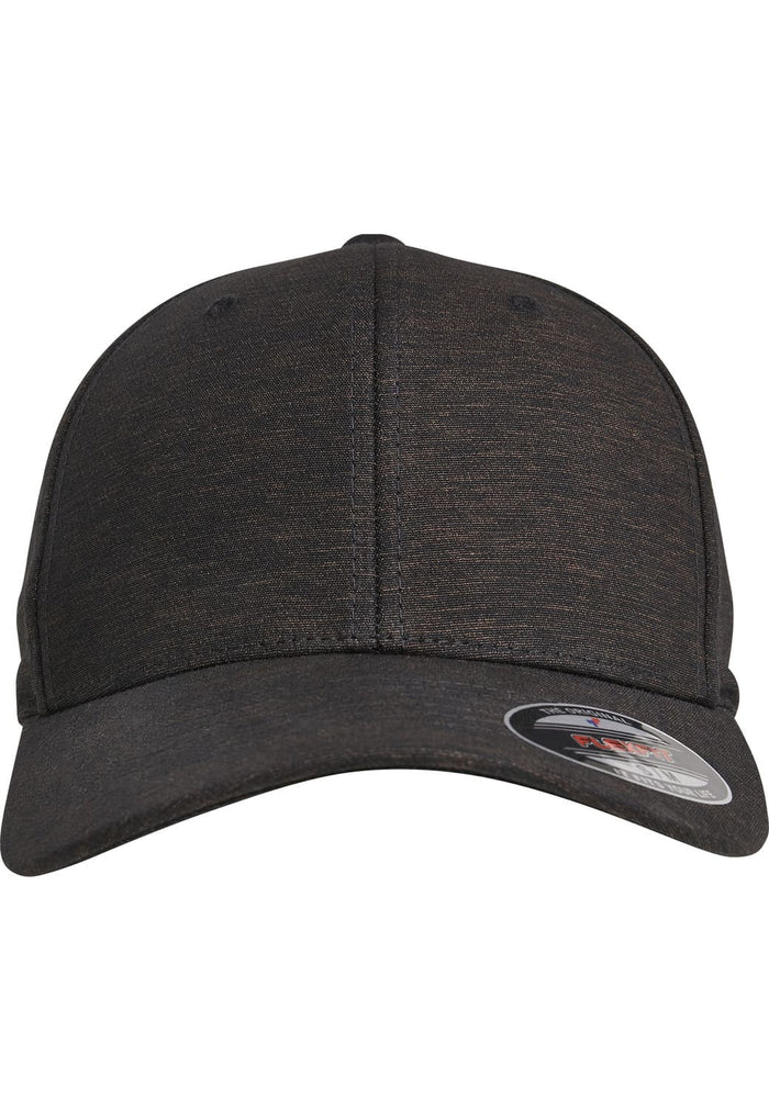 FF-6277M-00007-0053 Cappellino Natural Melange Flexfit nero S/M