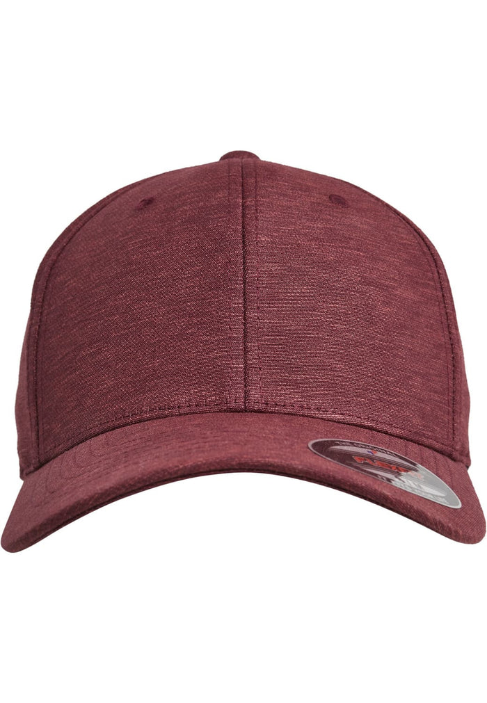 FF-6277M-00606-0053 Cappellino Natural Melange Flexfit bordeaux S/M