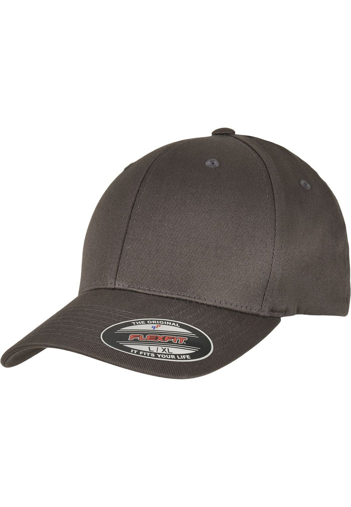 FF-6277OC-00094-0053 Cappellino Organic Cotton Flexfit grigio scuro S/M