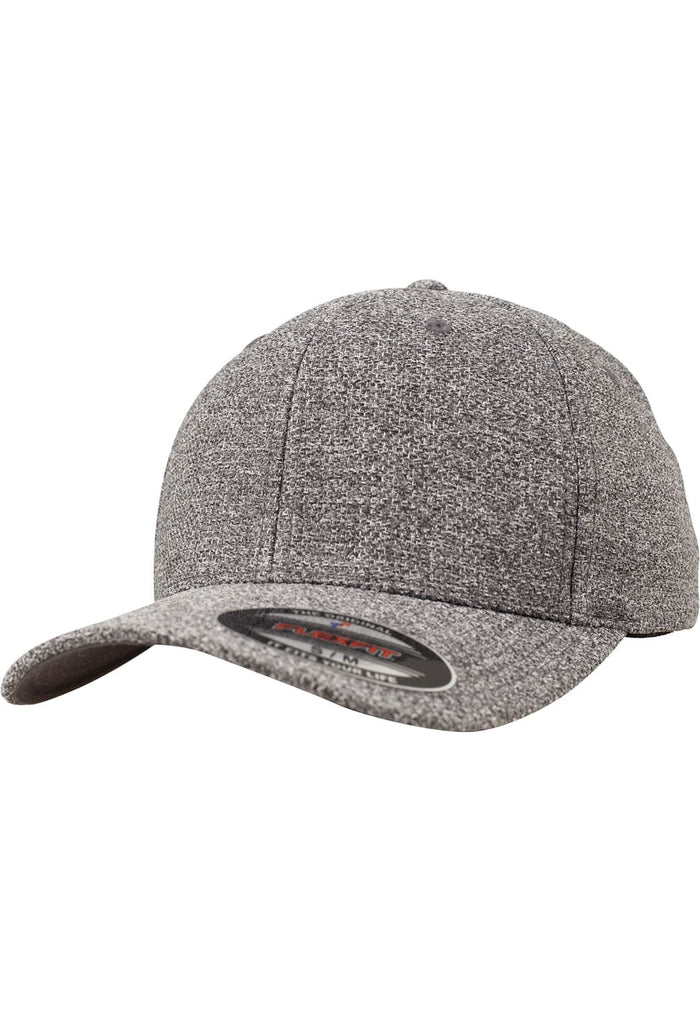 FF-6355-01067-0053 Cappellino Melange Flexfit dark heather grigio S/M