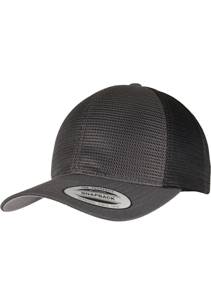 FF-6360T-01166-0050 Cappellino 360° Omnimesh Flexfit 2-Tone charcoal/nero