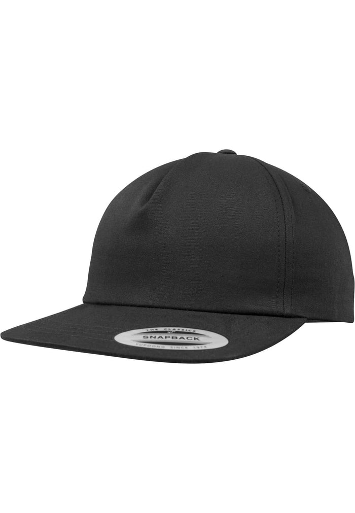FF-6502-00007-0050 Cappellino snapback Unstructured 5-Panel Flexfit nero