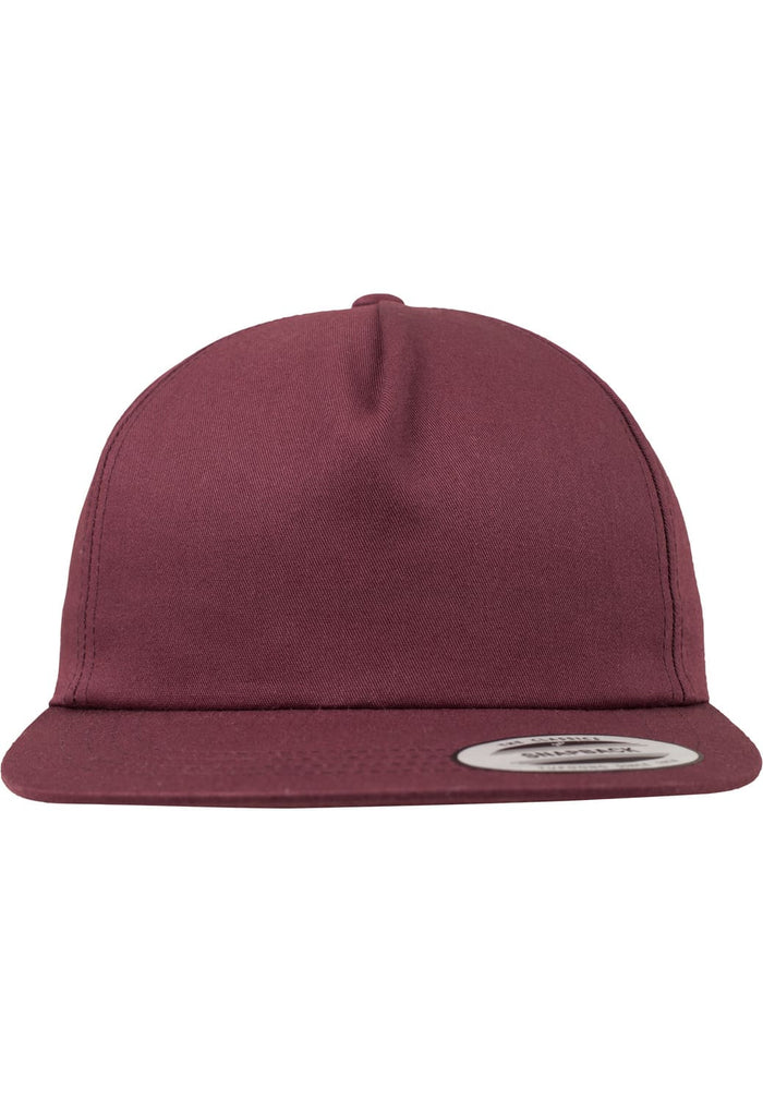 FF-6502-00150-0050 Cappellino snapback Unstructured 5-Panel Flexfit marrone