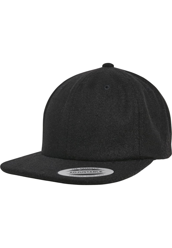 FF-6502MC-00007-0050 Cappellino snapback Melton Flexfit nero