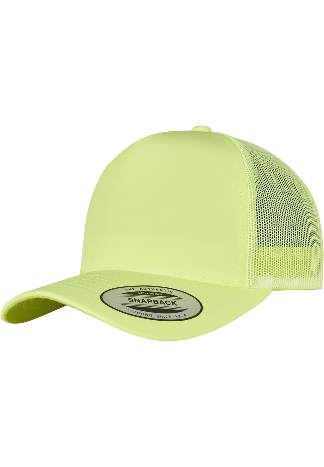 FF-6506NT-00162-0050 Neon Retro Flexfit Trucker Hat Neon Yellow