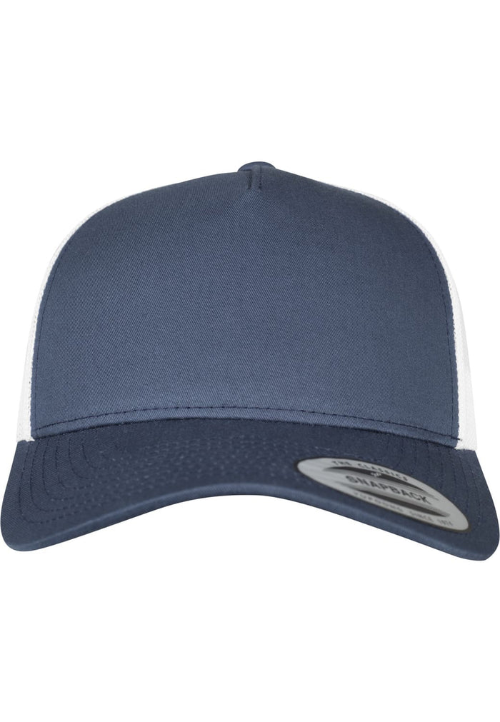 FF-6506T-00172-0050 Cappellino trucker 5-Panel Retro 2-Tone Flexfit navy/bianco