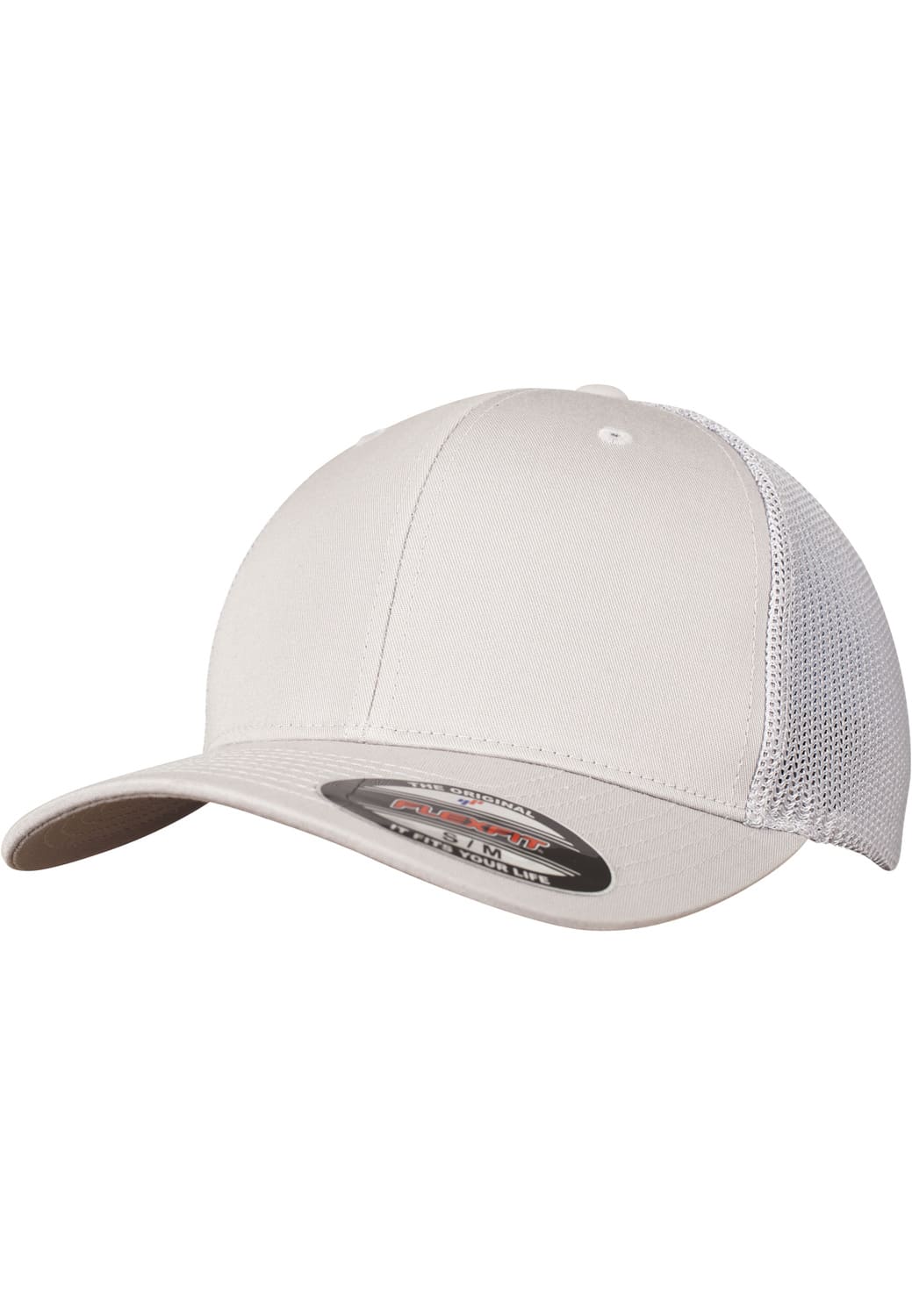 FF-6511-00473-0053 Cappellino trucker Mesh Flexfit argento S/M