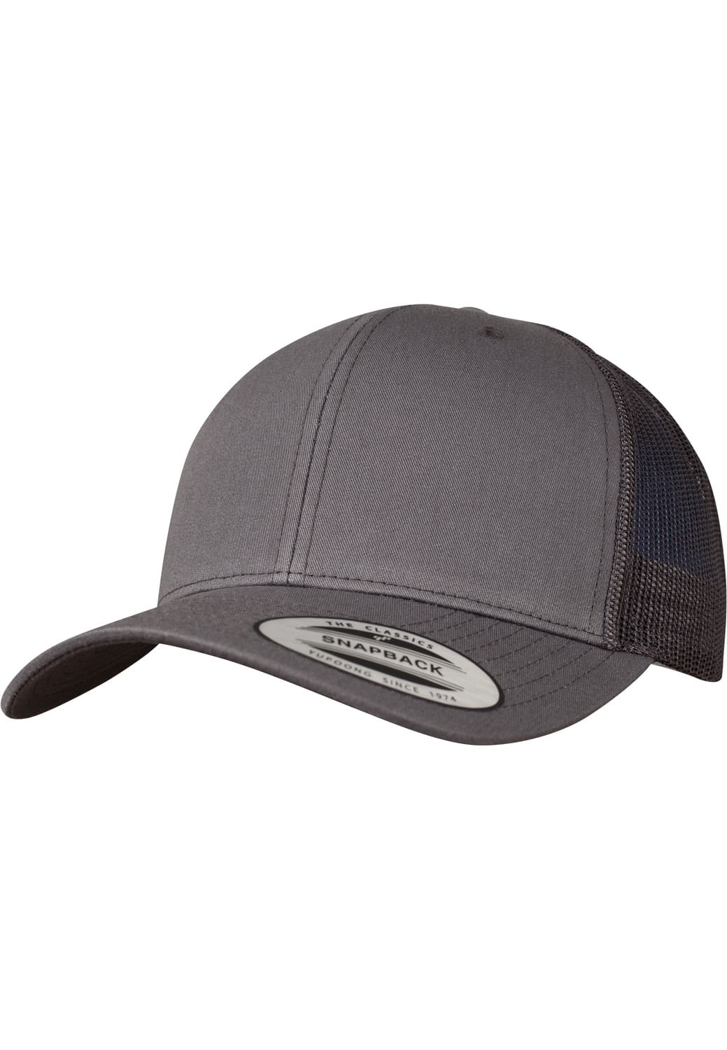 FF-6606-00094-0050 Retro Flexfit Trucker Cap Dark Grey