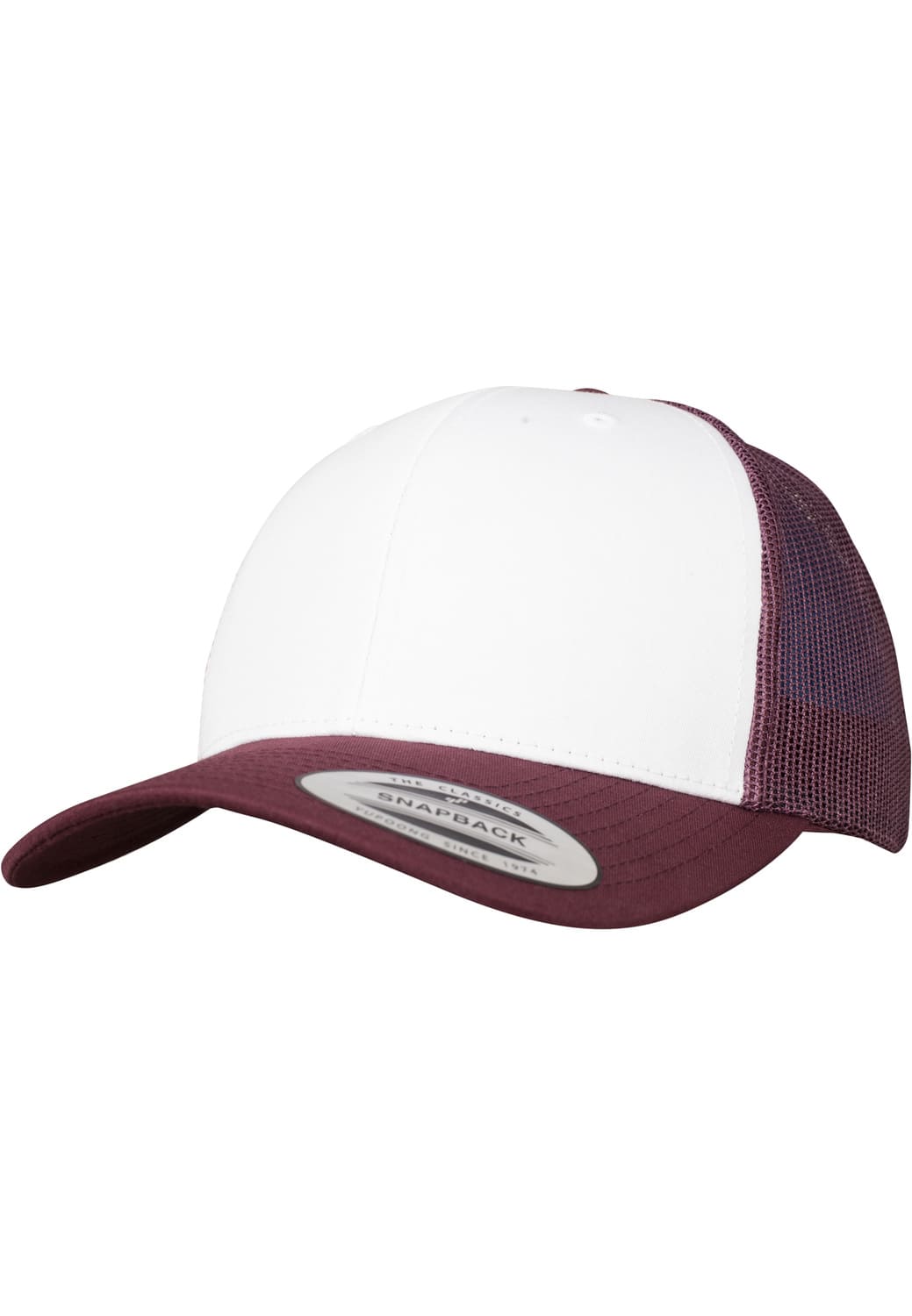 FF-6606CF-01131-0050 Cappellino trucker Retro Front Bianco Flexfit marrone/bianco/marrone