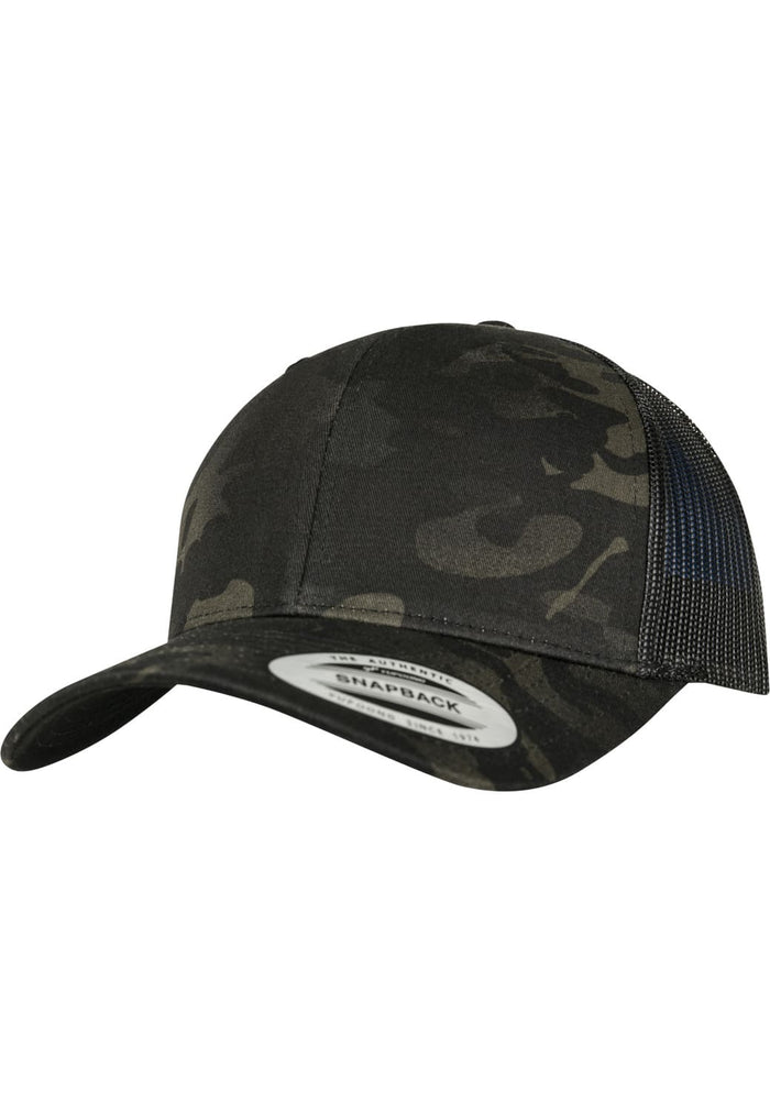 FF-6606MC-01489-0050 Cappellino trucker Retro Multicam® Flexfit nero multicam