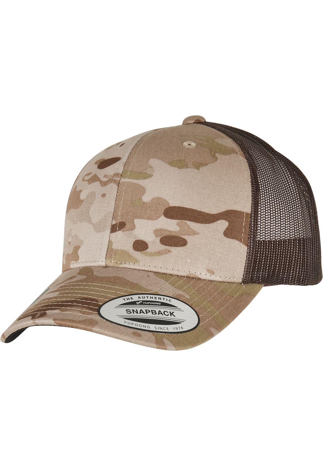 FF-6606MC-03046-0050 Retro Multicam® Flexfit sand/brown trucker cap