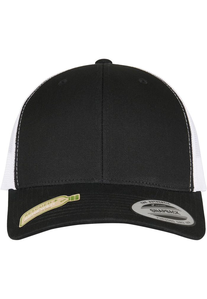 FF-6606RT-00050-0050 Cappellino trucker Retro 2-Tone Flexfit nero/bianco