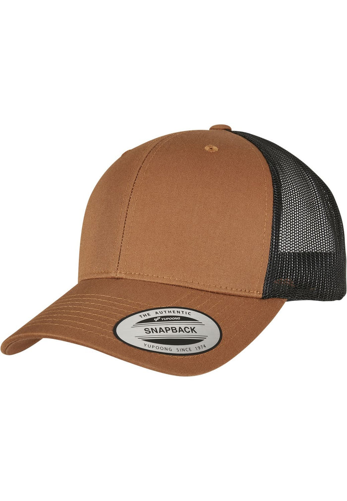 FF-6606T-02869-0050 Cappellino trucker Retro Flexfit 2-Tone caramel/nero