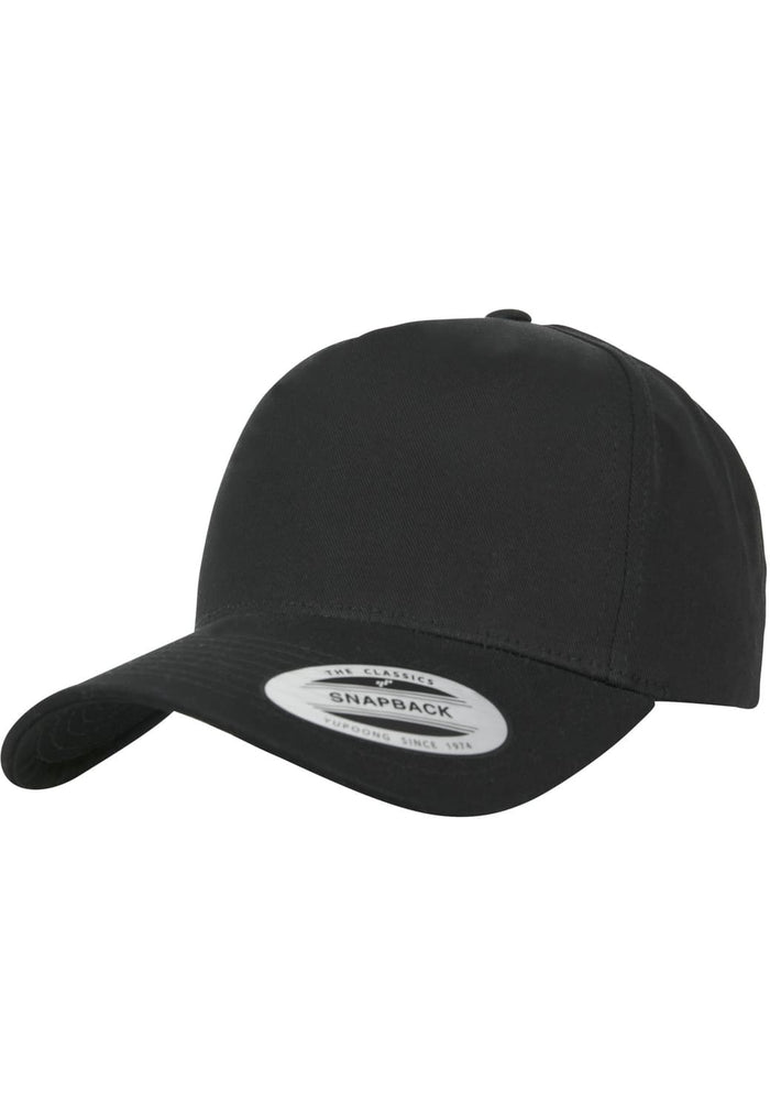 FF-7707-00007-0050 Cappellino snapback 5-Panel Curved Classic Flexfit nero