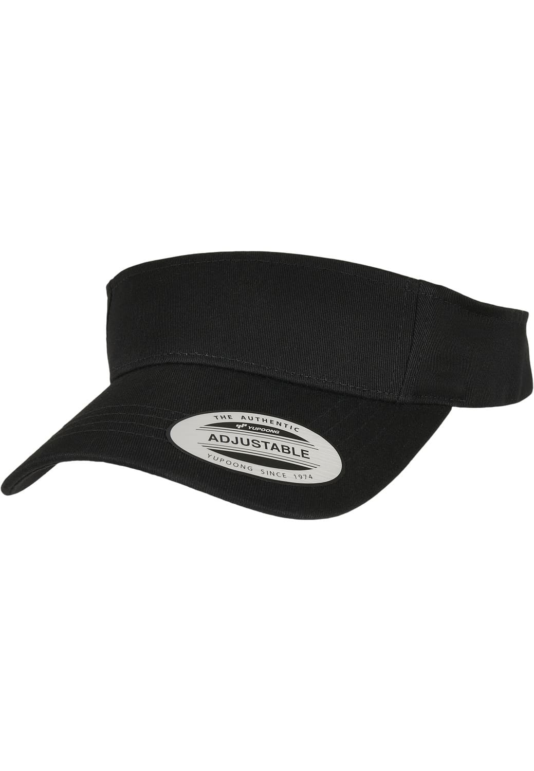 FF-8888-00007-0050 Curved Snapback Cap Flexfit Visor Cap Black