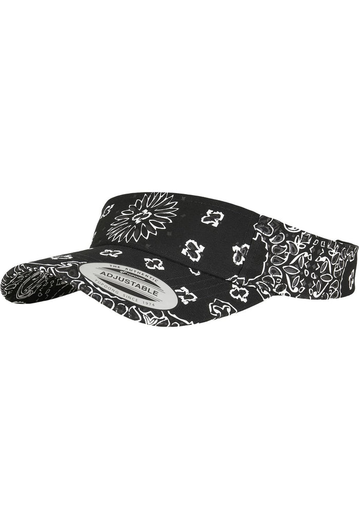 FF-8888BP-00007-0050 Cappellino visiera Bandana Print Flexfit nero