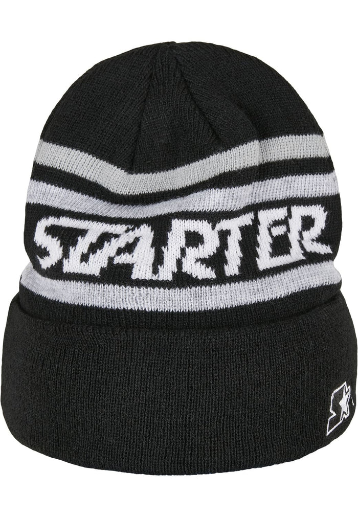 ST182-03066-0050 Beanie Supporter Starter nero/light asphalt/bianco