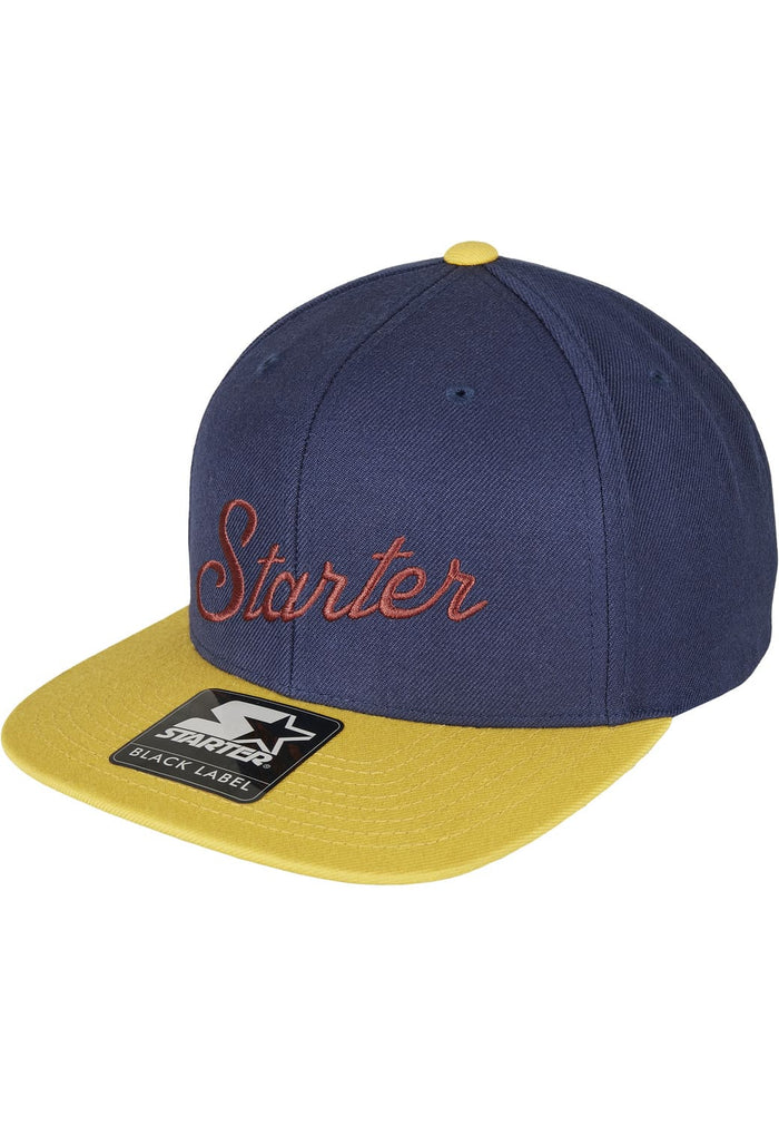 ST180-03113-0050 Cappellino snapback Script Starter light navy/california giallo