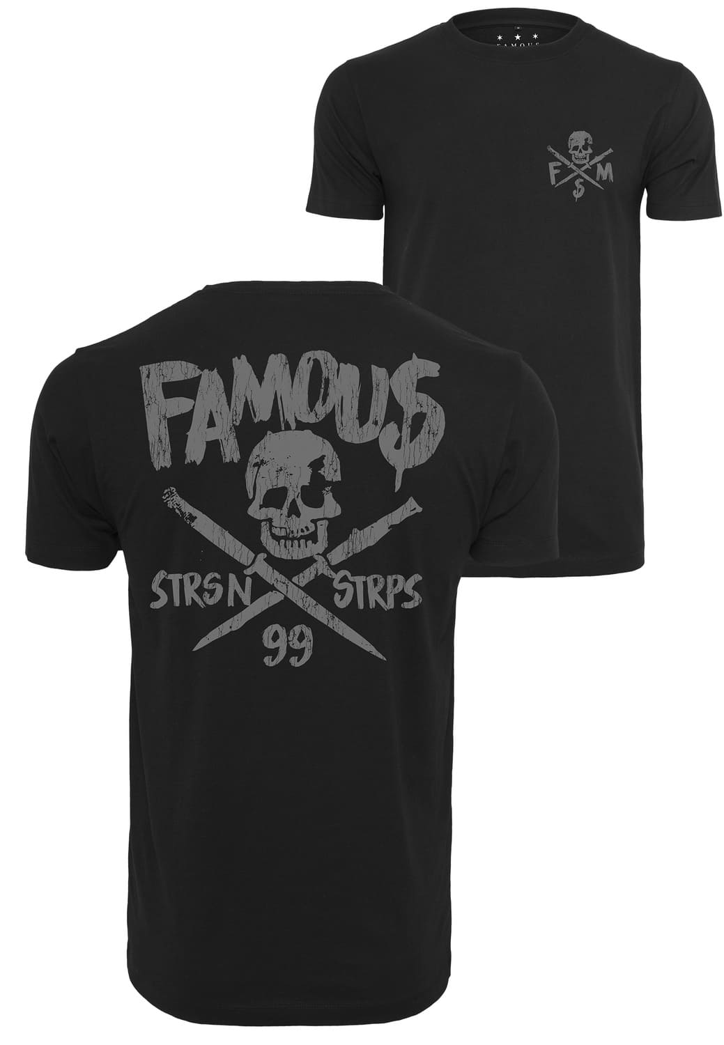 FA043-00007-0060 Stick It black XXL t-shirt