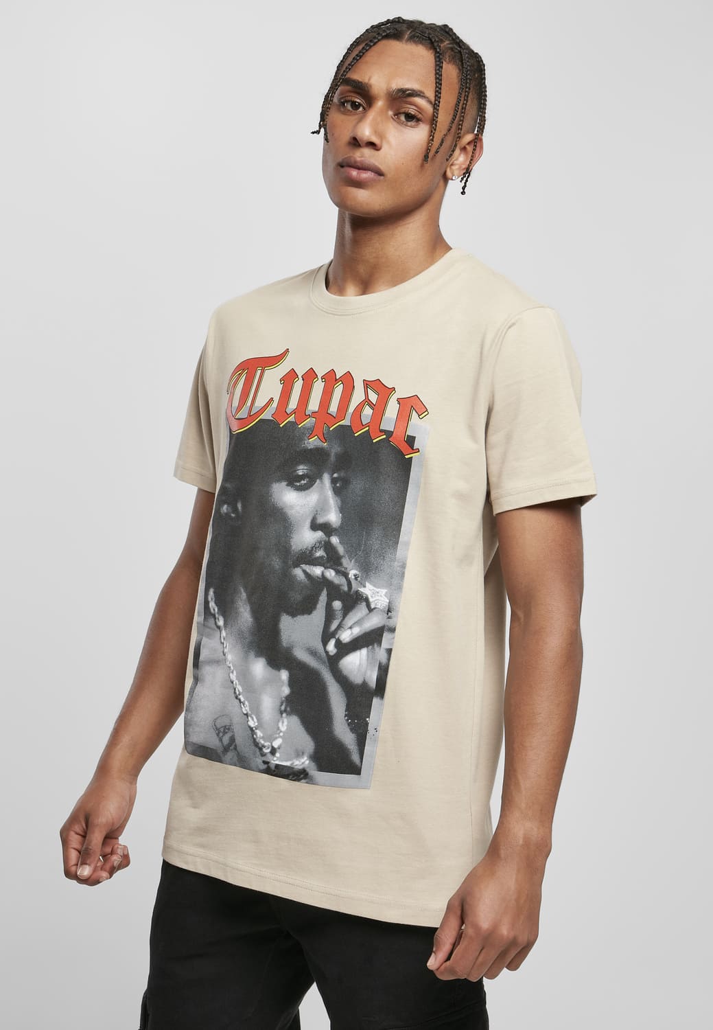 MT1120-00208-0060 Tupac California Love sand XXL T-shirt