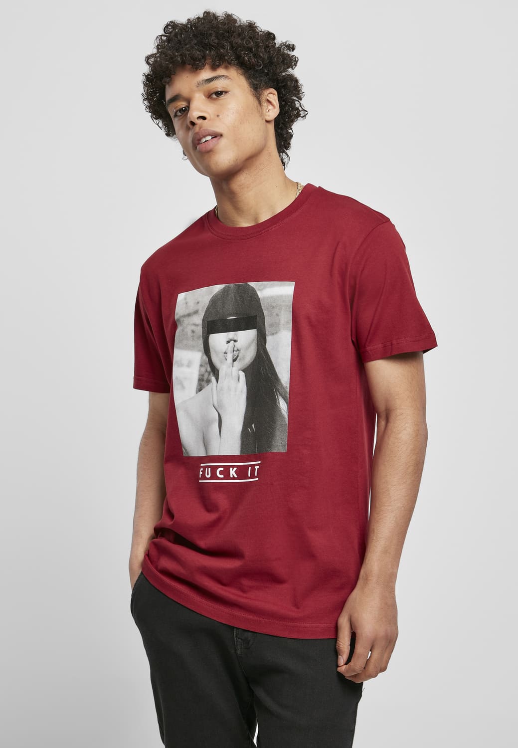 MT133-00606-0060 T-shirt F#?KIT burgundy XXL