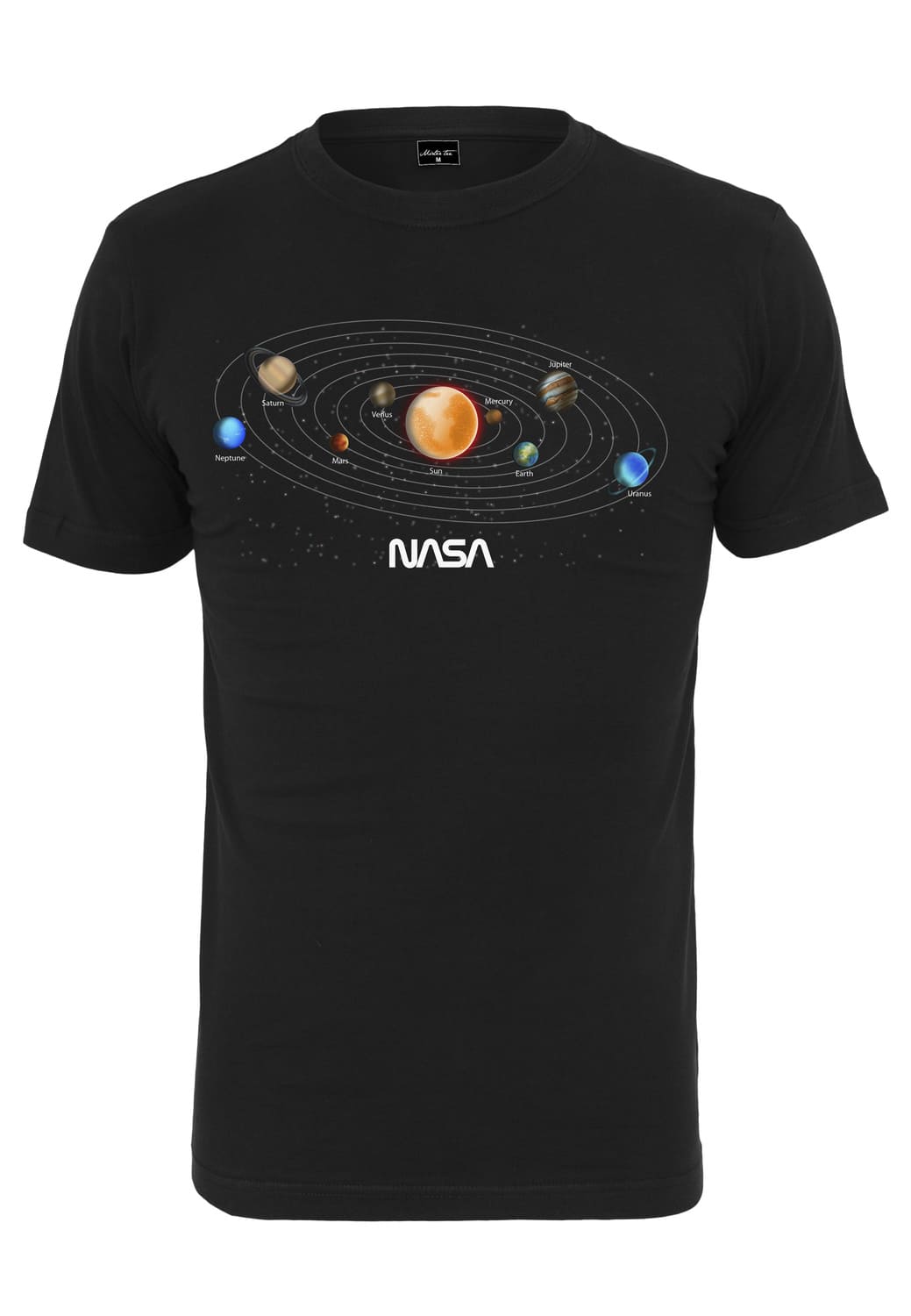 MT1395-00007-0060 NASA Space T-shirt black XXL