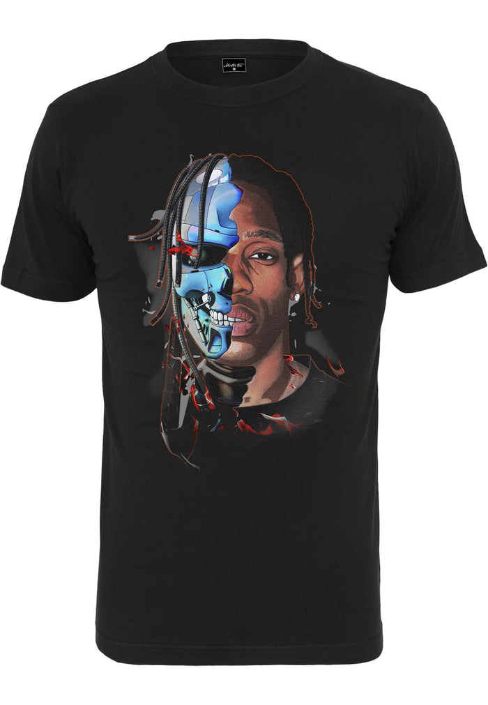 MT1480-00007-0060 T-shirt Half Face nero XXL