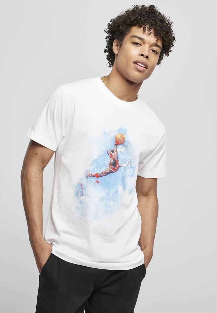 MT1482-00220-0060 T-shirt Basketball Clouds bianco XXL