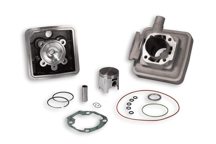 318394 gruppo termico malossi d.45,5 peugeot 103 sp [104 -105] - vogue 50 2t alluminio h2o con decompressore